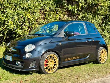 500 abarth  FIAT nera  full optional ex calciatore