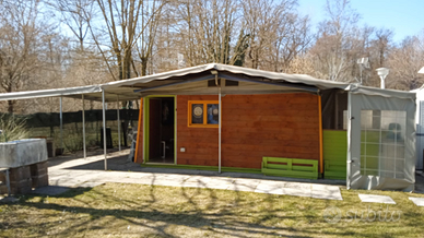 Roulotte con pre ingresso