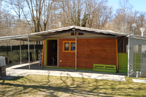 Roulotte con pre ingresso