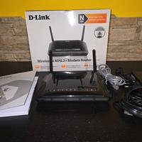 D-Link Modem Router WiFi DSL-2740B