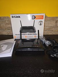 D-Link Modem Router WiFi DSL-2740B