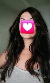 Parrucca capelli umani