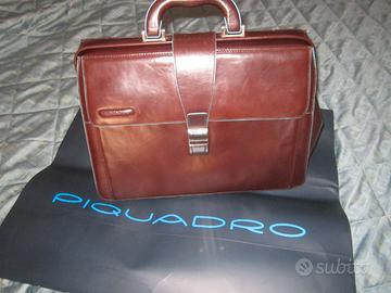 BORSA PIQUADRO MOD BLUE-SQUARE-ORIG-PELLE-PROFES.