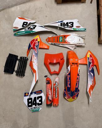 Kit plastiche ktm 125-150-250-450