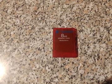 Memory Card Originale Playstation 2 8MB