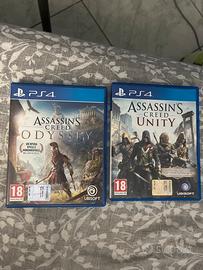 Assassins’creed unyti e odyssey