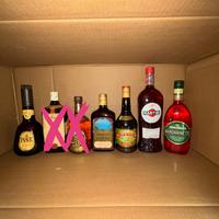 Bottiglie vintage sigillate anni 90’