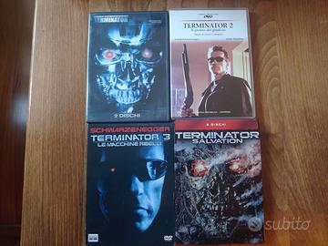 Terminator DVD primi 4 film