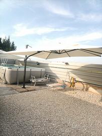 ombrellone 4x4 palo laterale