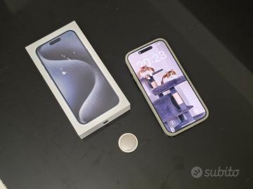 iPhone 15 pro max 512gb 100% batt con accessori