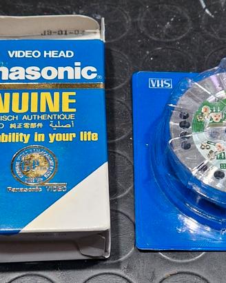 tamburo testine video per vcr Panasonic 