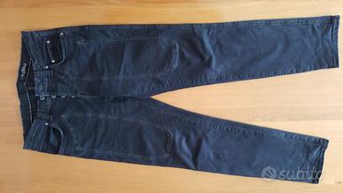 Jeckerson Jeans 5 tasche Tg 32, Tg M, Neri slim fi