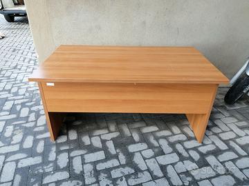 Scrivania casa, ufficio, caf, scuola color noce