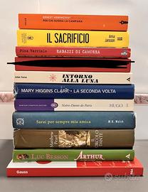 Lotto 10 libri lettura classici gialli amore libro
