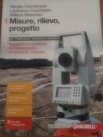 Libro di topografia , misure, rilievo, progetto 1