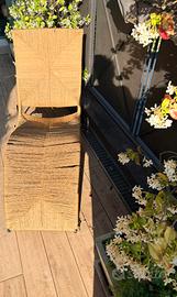 Lettino da esterno rattan