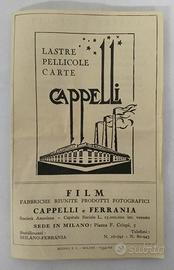 Michele Cappelli & Ferrania - Catalogo - 1934