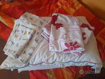 piumino per bambino con copripiumini