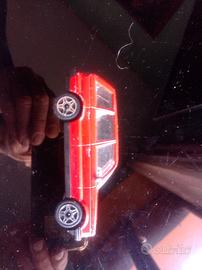 Modellino Range rover rosso