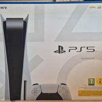 Ps5 con lettore dvd e tutti gli accessori