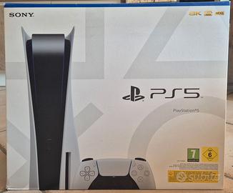 Ps5 con lettore dvd e tutti gli accessori