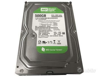 Hard disk 500gb western digital nuovo