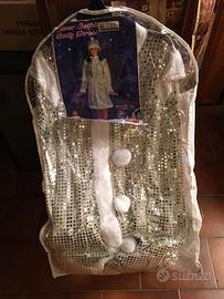 Silver Sequin Lady Dress - Abito natale bambina.