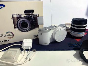 Samsung NX300 Bianca + Obiettivo