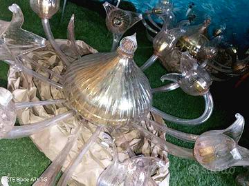 lampadari lussuosi in vetro di murano 