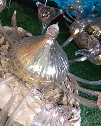 lampadari lussuosi in vetro di murano 