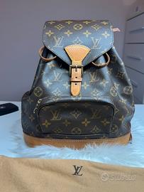 Zaino Montsouris MM Louis Vuitton Originale