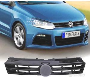 GRIGLIA VOLKSWAGEN VW POLO 6R 09-14 LOOK R20 NERO 