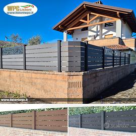 Listoni wpc doga recinzione staccato recinto legno