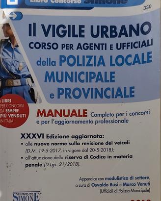 libro (manuale per polizia municipale)