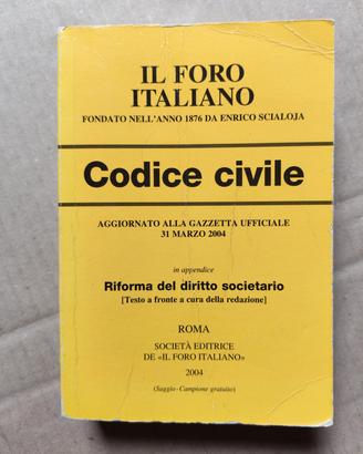 Codice civile anno1974 Il Foro Italiano