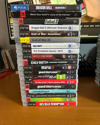 Lotto giochi ps3 vendibili anche singolarmente