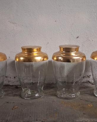 Vasi da caramelle vintage 