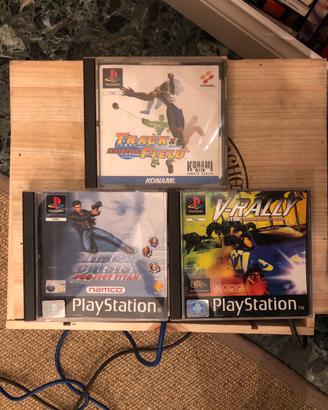 giochi ps1 + cavo tv - pistola play station