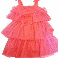 
Vestito rosa corallo glitter 