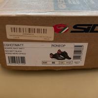 SCARPA SIDI SHOT MATT ROSSO NERO 46