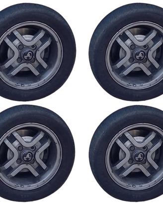 Cerchi cromodora complete di gomme