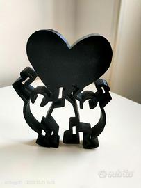 Figura decorativa Keith Haring pop art