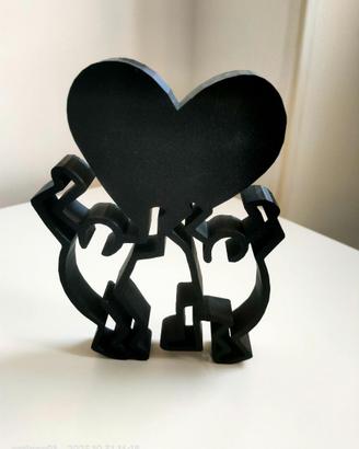 Figura decorativa Keith Haring pop art