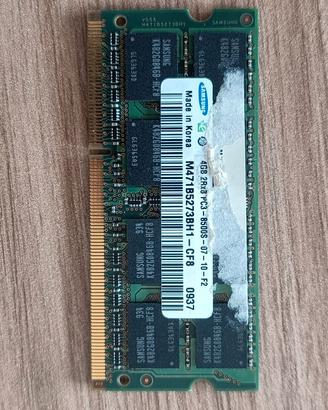 RAM DDR3 - 4GB - PC3 8500S