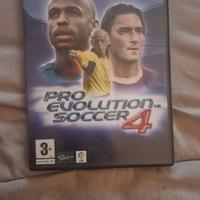 pro evolution soccer 4 PC DVD
