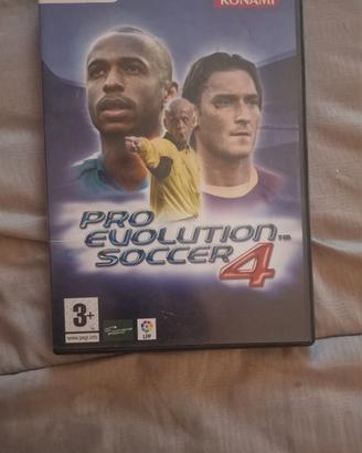 pro evolution soccer 4 PC DVD