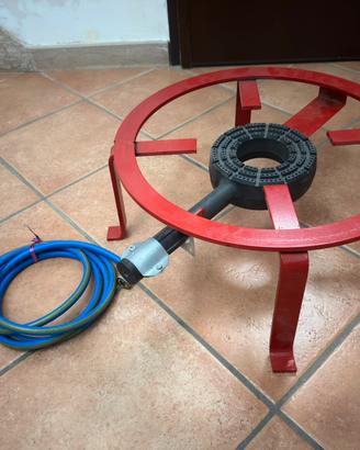 Fornellone a gas