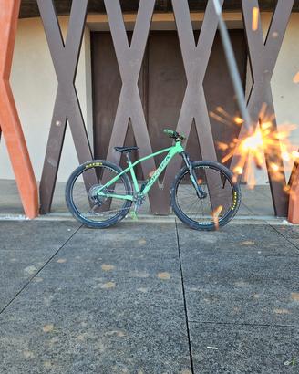 orbea alma 27.5 trasformata in una wheelie bike 