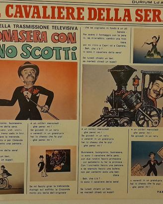 45 giri Tino Scotti Il corriere della sera raro