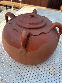 Pentola Tofeja in terracotta